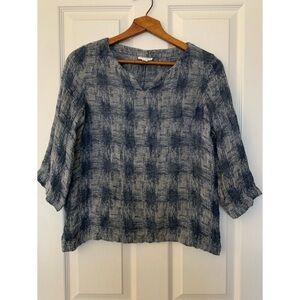 J Jill Purejill Linen Blend Petite Small